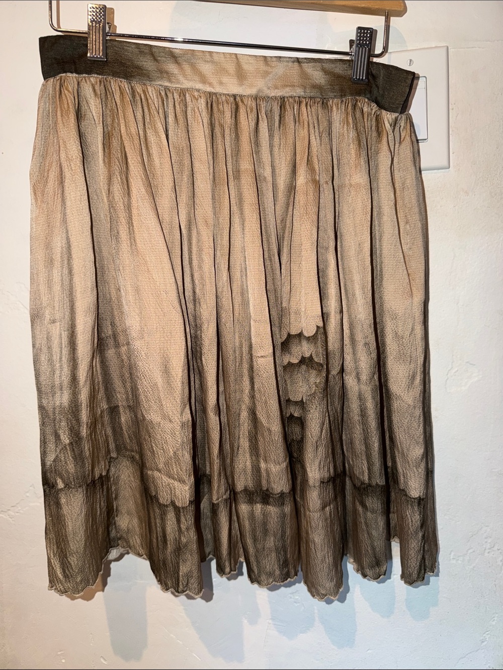 Sretsis Ombre Circle Skirt in Taupe 6